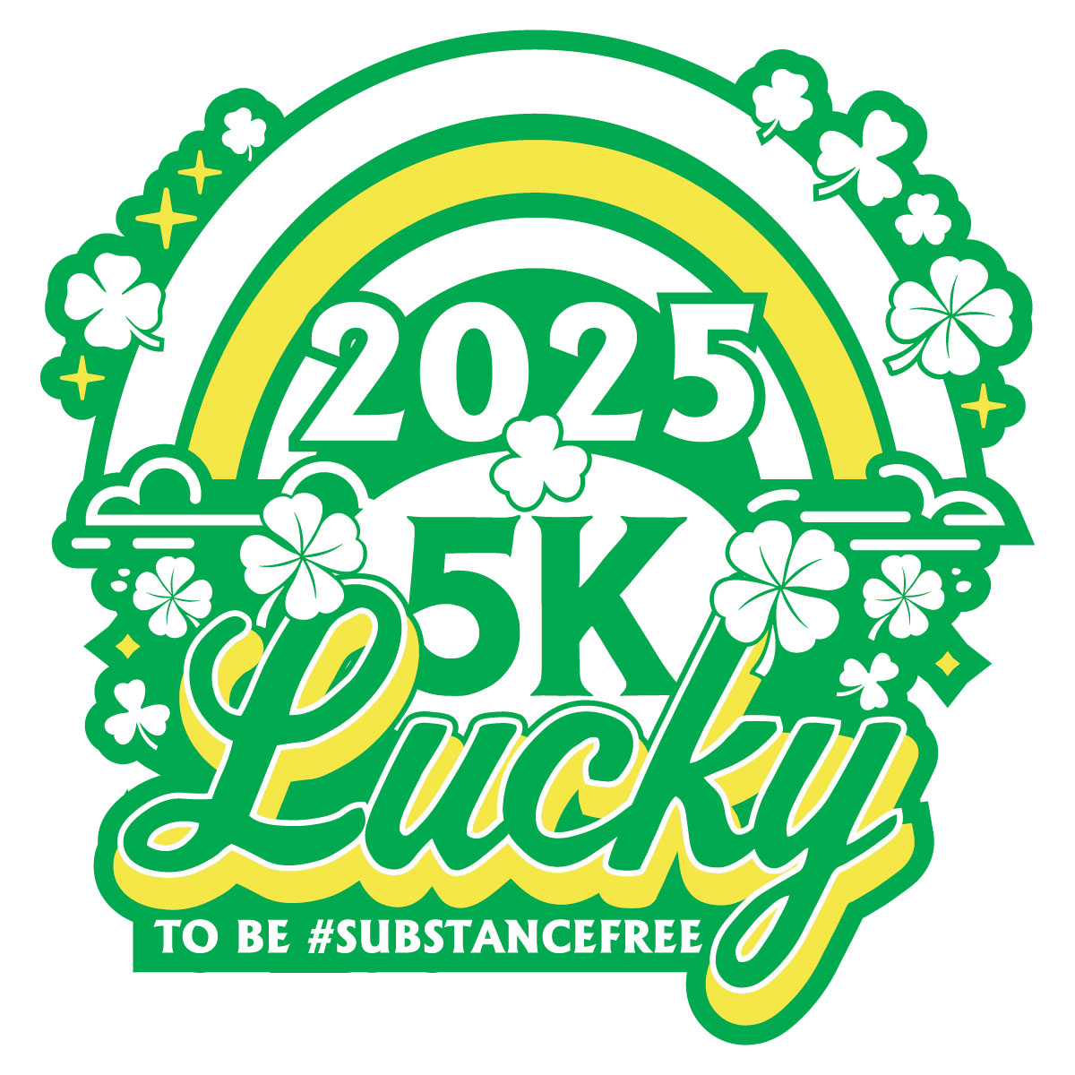 Lucky to be #SubstanceFree 5K/One Mile Rainbow Run