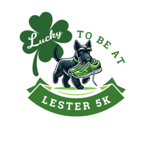 Lucky to be at Lester 5K Walk/Run